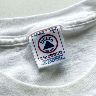 90's～00's DELTA "HOLIDAY HAPPENINGS" 企業 両面プリント Tシャツ