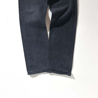 00's Levi's 501 ストレート ブラック デニム パンツ