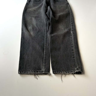 90's～00's "made in USA" ARIZONA テーパード ブラック デニム パンツ