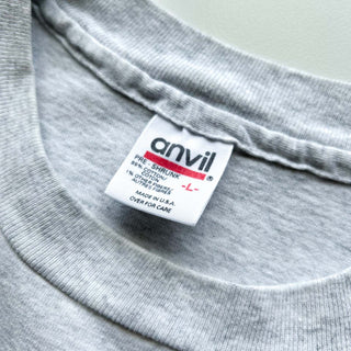 90's "made in USA" anvil ""PRAY HARD" ジーザス プリント Tシャツ