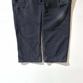 Carhartt ブラック ライトダック カーゴ パンツ