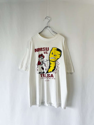 90's "made in USA" H.L.MILLER GOLD 両面プリント Tシャツ