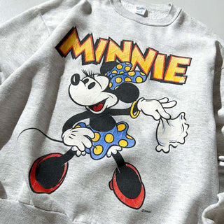 80's "made in USA" VELVA SHEEN ミニー キャラクター スウェット シャツ