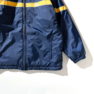 00's NIKE ナイロン×フリース フーデッド リバーシブル ライン シェル ジャケット