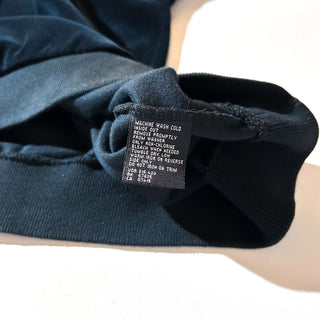 00's NAUTICA ブラック ベロア スウェット パーカ