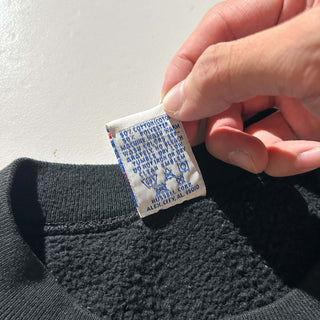90's "made in USA" Russell ブラック 無地 スウェット シャツ