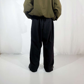 ASHFORD SPORT ブラック ドローコード ピーチスキン イージーパンツ