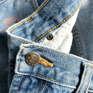 90's～ RK BRAND ペンキ デニム パンツ