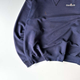 90's～00's Carhartt ボロ ワンポイント スウェット シャツ