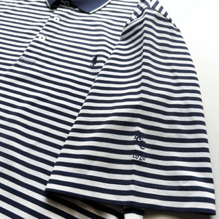 90's～ POLO GOLF RALPH LAUREN "Pima cotton" ボーダー S/Sポロシャツ