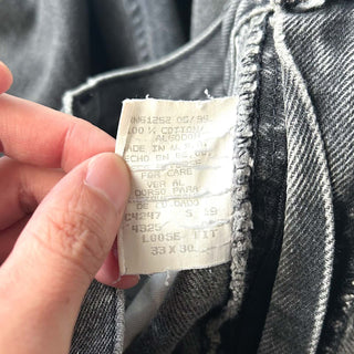 90's～00's "made in USA" ARIZONA テーパード ブラック デニム パンツ