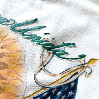 90's "made in USA" TOWN & COUNTRY "Raza Unida" 聖母マリア プリント Tシャツ