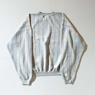 80's Eddie Bauer ストライプ スウェット シャツ