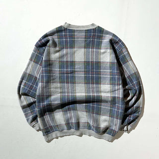 90's DOCKERS LEVI'S マルチチェック スウェット シャツ