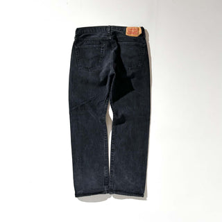 00's Levi's 501 ストレート ブラック デニム パンツ