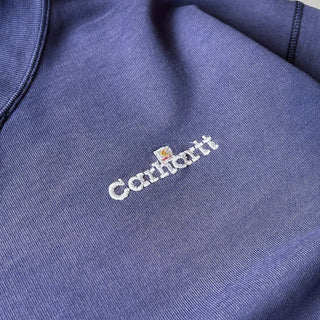 90's～00's Carhartt ボロ ワンポイント スウェット シャツ
