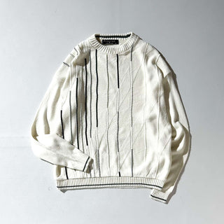 90's "made in USA" Protege collection デザイン ニット セーター
