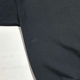 90's "made in USA" JERZEES ブラック 短丈 無地 スウェット シャツ
