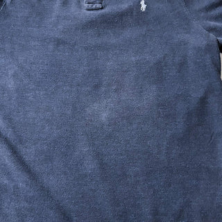 00's RALPH LAUREN メランジ ニット S/Sポロシャツ