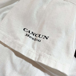 90's～ CANCUN COZUMEL "STAND BACK" Tシャツ