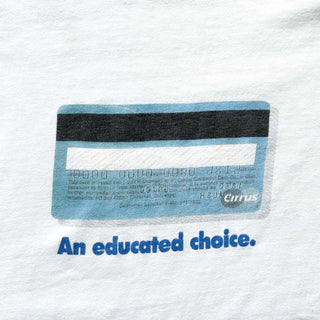 90's "The GE Classic MasterCard" プリント Tシャツ