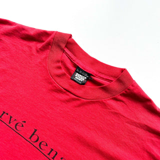 90's "made in USA" SCREEN STARS "harve benard" センター プリント Tシャツ