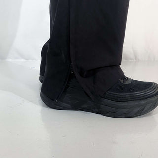 ASHFORD SPORT ブラック ドローコード ピーチスキン イージーパンツ