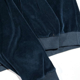 00's NAUTICA ブラック ベロア スウェット パーカ