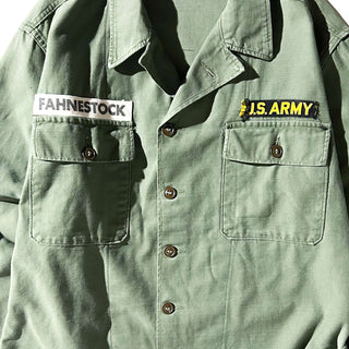 60's U.S.ARMY 初期 OG-107 ユーティリティーシャツ