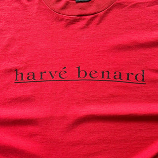 90's "made in USA" SCREEN STARS "harve benard" センター プリント Tシャツ