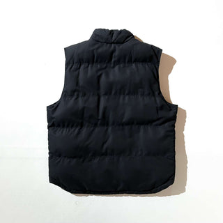 St. John's Bay ブラック スナップ 中綿 ベスト