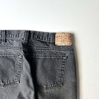 90's～00's "made in USA" ARIZONA テーパード ブラック デニム パンツ