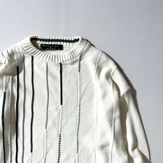 90's "made in USA" Protege collection デザイン ニット セーター