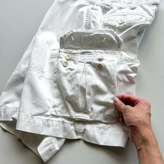 90's～ OLD Ralph Lauren 6ポケット カーゴ ショーツ (ホワイト)