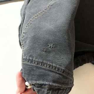 90's anchor blue ブラック デニム フーディー ジャケット