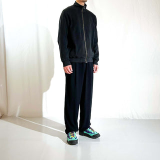 90's～00's SOKRATES OMEGA レーヨン×バージンウール 2タック スラックス