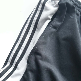 90's～00's GENERATION ONE ブラック×グレー ドローコード カーゴタイプ スナップ トラック パンツ