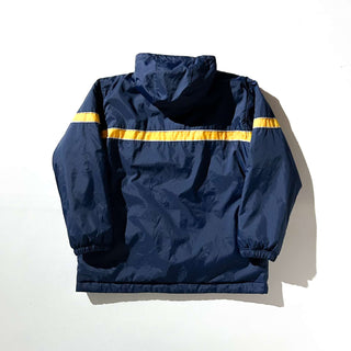 00's NIKE ナイロン×フリース フーデッド リバーシブル ライン シェル ジャケット