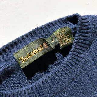 90's～ Timberland リブ編み ニット セーター