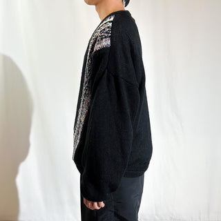 90's～00's CONCRETE デザイン Vネック ニット セーター