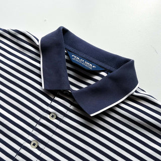 90's～ POLO GOLF RALPH LAUREN "Pima cotton" ボーダー S/Sポロシャツ