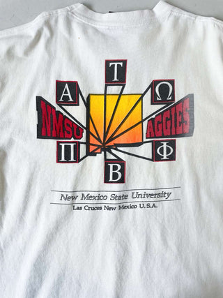 90's "made in USA" H.L.MILLER GOLD 両面プリント Tシャツ