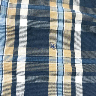 80's "made in USA" FIVE BROTHER ボロ チェック L/Sネルシャツ