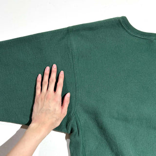 90's "made in USA" Cotton exchange リバースウィーブタイプ カレッジ スウェット シャツ