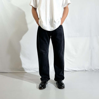 00's Levi's 501 ストレート ブラック デニム パンツ