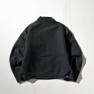 "made in USA" Carhartt ブラック 裏ブランケット ボロ ダック デトロイト ジャケット