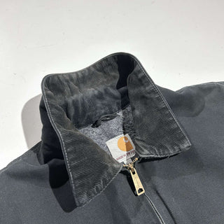 "made in USA" Carhartt ブラック 裏ブランケット ボロ ダック デトロイト ジャケット