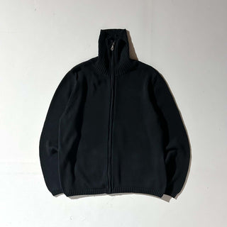 00's Croft & Barrow ブラック ドライバーズ ニット セーター