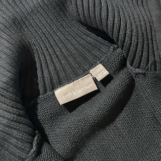 00's Croft & Barrow ブラック ドライバーズ ニット セーター