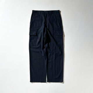 00's GAP チャコールグレー ウールフランネル カーゴ パンツ